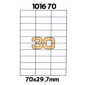 Etichette A4 Ff.100