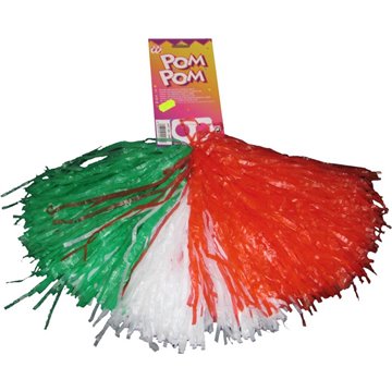 Pom Pom Tricolore Blu/bianco/rosso