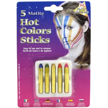 Set 5 Matite Hot Colors 4079h