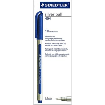 Penne Silver Ball Staedtler 404- 3 Blu