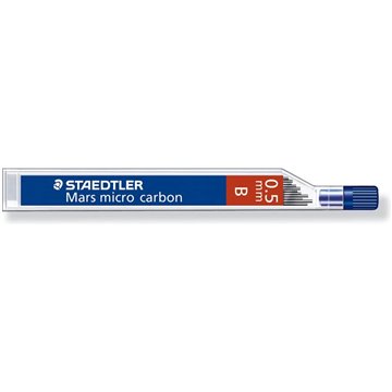 Mine Staedtler 250n 0,5 B 1pezzo Mine Sottili 0,5mm