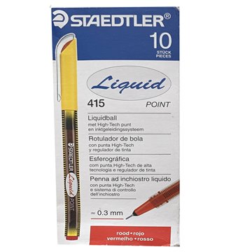 Penne Staedtler Liquid 415-2 Rosse