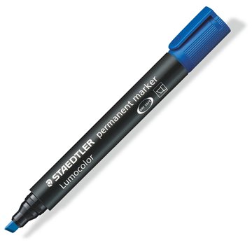 Pennarelli Staedtler 350-3 Blu Punta Scalpello