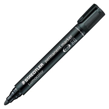 Pennarelli Staedtler 352-9 Neri Punta Tonda