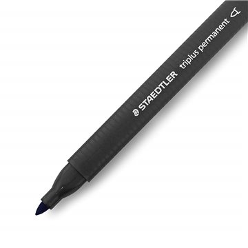 Marcatore Indelebile Blu Staedtler Triplus Punta Tonda 1/2mm