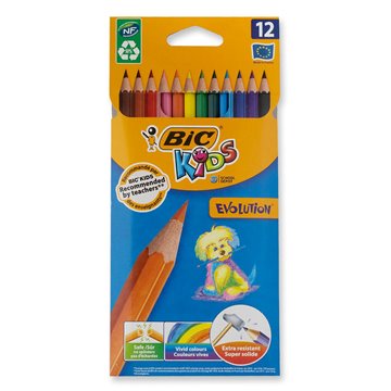 Pastelli Bic Kids Evolution 12 9312