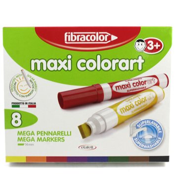 Pennarelli Maxicolorart 8 Colori