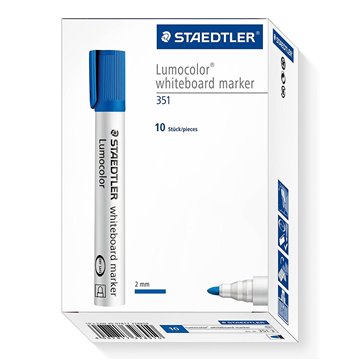 Pennarelli Staedtler 351-3 Blu X Lavagna