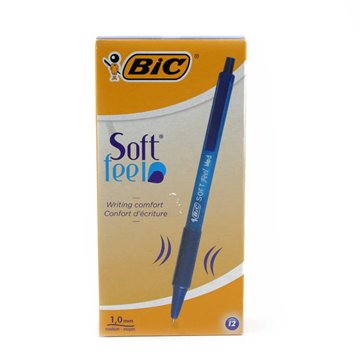 Penne Bic Soft Feel Scatto Blu 837398