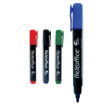 5mm P.tonda 4colori Blu-nero-rosso-verde Pm03 Flexoffice