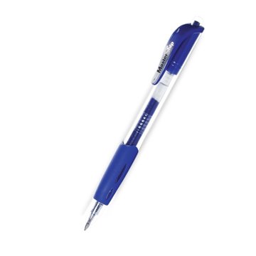 Penna Scatto Gel Mastership 0,5mm Inchiostro Blu Fo-gel05 Flexoffice