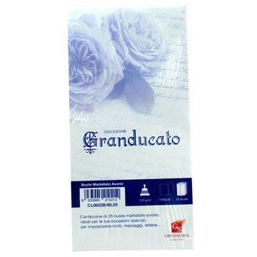 Buste 11x22 Gr.120 Pz.25 Granducato Avorio