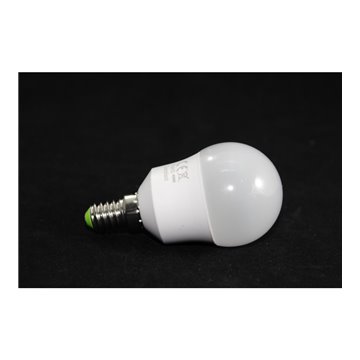 Lampadina Led 6w  6400k E14 G45 Luce Fredda