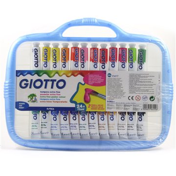 Tempera Giotto Tubo 4 12ml 24 Colori 305100