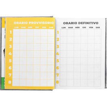 Agenda 16 Mesi Std A Special Comix 71637ls Argento