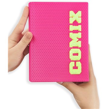 Agenda 16 Mesi Std C Special Comix 71637mf Rosa Scritta Gialla