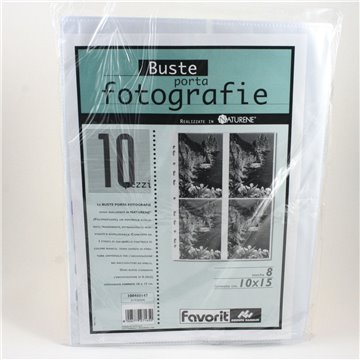 Buste Favorit Portafoto 10x15 Pz.10 100460147