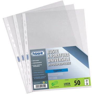 Buste A Foratura Universale 35x50 Super. Pz.10 400053759