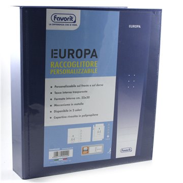 Raccoglitori Pers.europa 22x30 4d H5d.40 Blu 100460468