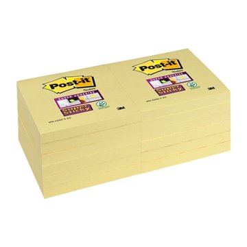 Post-it Super Sticky Giallo 76x76 654-12ss-cy 81369