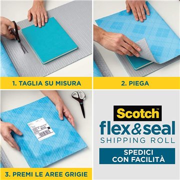 Rotolo Per Spedizioni Scotch 38x3 Fs-1510