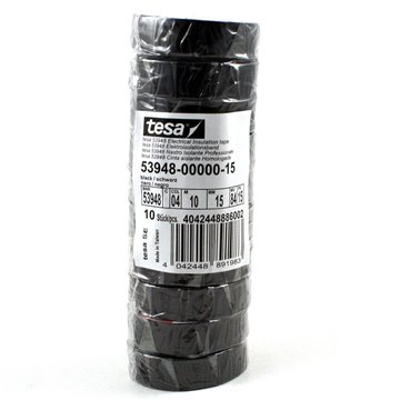 Nastri Adesivi Isolanti 10x15 Nero 53948-0000-15