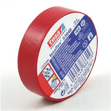 Nastri Adesivi Isolanti 10x15 Rosso Professionale Autoestinguente 53948-00004-07