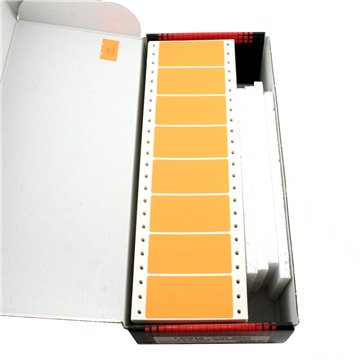 Etichette Tab.1 S602 72x36,2 Colore Arancio