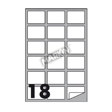 Etichette Multiuso A4 A415 63,5x46,6