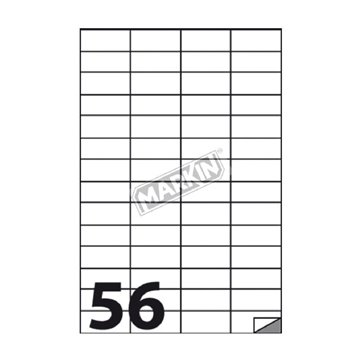 Etichette Multiuso C555 52,5x21,17