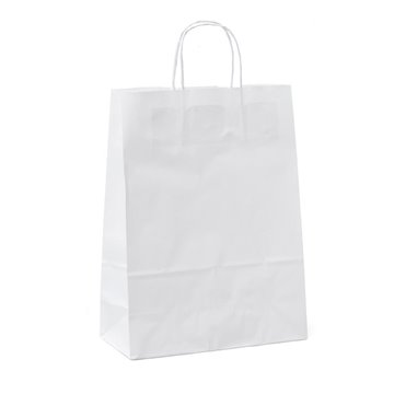 Shopper Cordoncino Bianco 26x11x35 031496