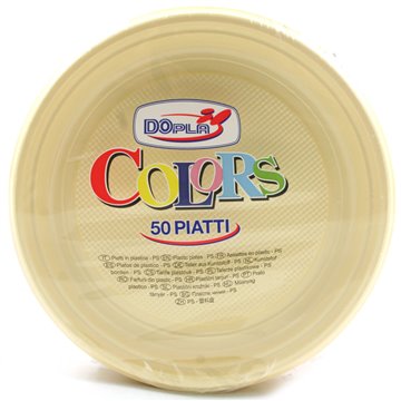 Piattini Dopla Pz.50 Crema