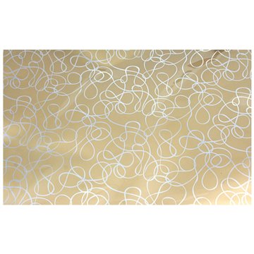 Buste Argento Fondo Pieno Con Stampa 35my 20x32 Oro