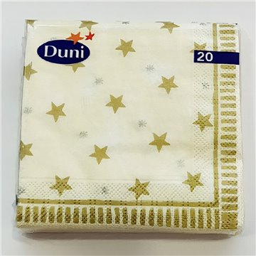 Tovaglioli Duni 24x24 3 Veli Pz.20 Natale