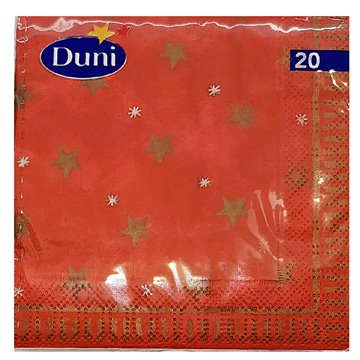 Tovaglioli Duni 24x24 3 Veli Pz.20 Natale