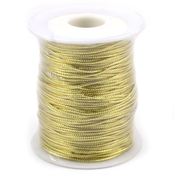 Nastri Cordoncino Oro Mm.1,5 Mt.50