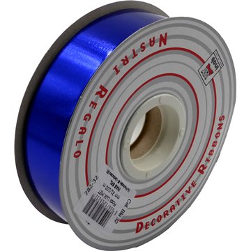 Satinette Mm.31 100 Mt.metal.blu