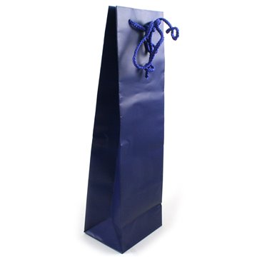 Buste Con Cordoncino 12x39+9 Blu