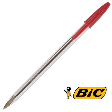 Penne Bic Cristal Rosse