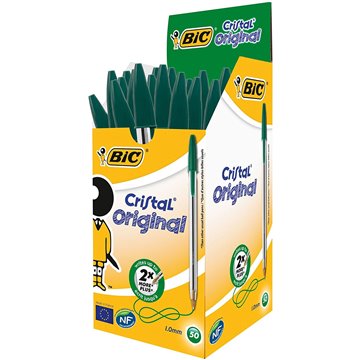 Penne Bic Cristal Verdi