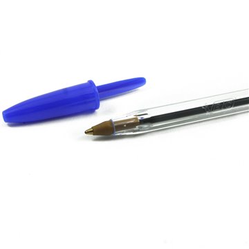 Penne Bic Cristal Blu, A Sfera, Cristal Original, Punta Media 1mm