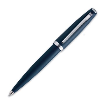 Penna Aurora Sfera Style Matt Blu Finiture Cromate E40-b