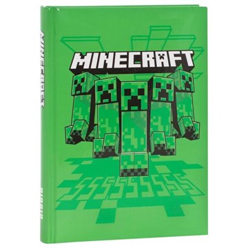 Diario Minecraft 12mm Std Gruppo Jolly Non Datato Verde 13,5x18,5cm 72519gr