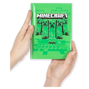 Diario Minecraft 12mm Std Gruppo Jolly Non Datato Verde 13,5x18,5cm 72519gr