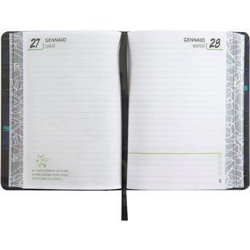 Agenda 16mesi Medium Hashtag Classic Me 71464hs Nero 2025