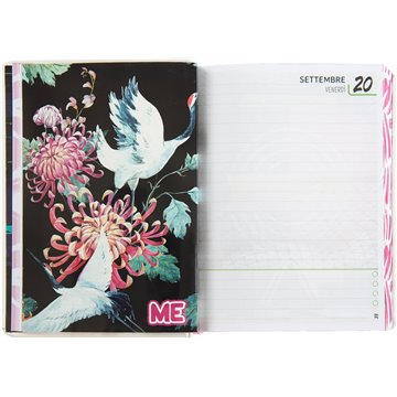 Agenda 16mesi Medium Love Classic Me 71464lv 2025 Cuore Rosso Su Bianco