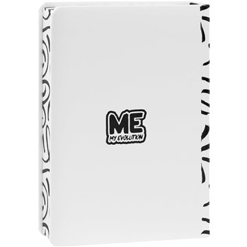 Agenda 16mesi Medium Classic Me 71464pe Bianco X Nera 2025