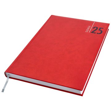 Agenda Giornaliera 21x29.7 Rosso 9121xmt08 2025