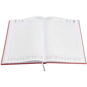 Agenda Giornaliera 11x16,5cm 08 Rosso 9171xmt08 2025