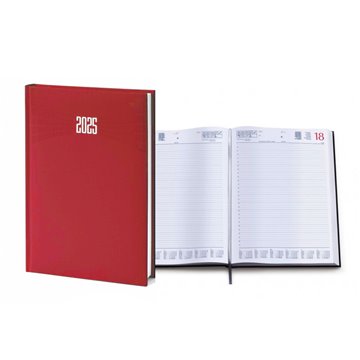 Agenda Giornaliera 2025 Matra Cm 21x30 Rosso 0170